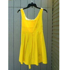 Vintage Yellow Alyn Paige Girl's Dress 5/6 Cotton Summer 90s 00s Y2K